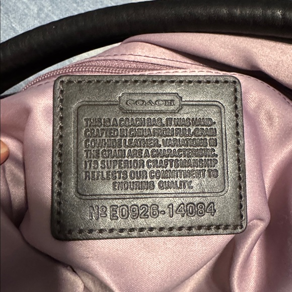 Coach Cambridge Plum large bag and wallet. - Picture 4 of 9